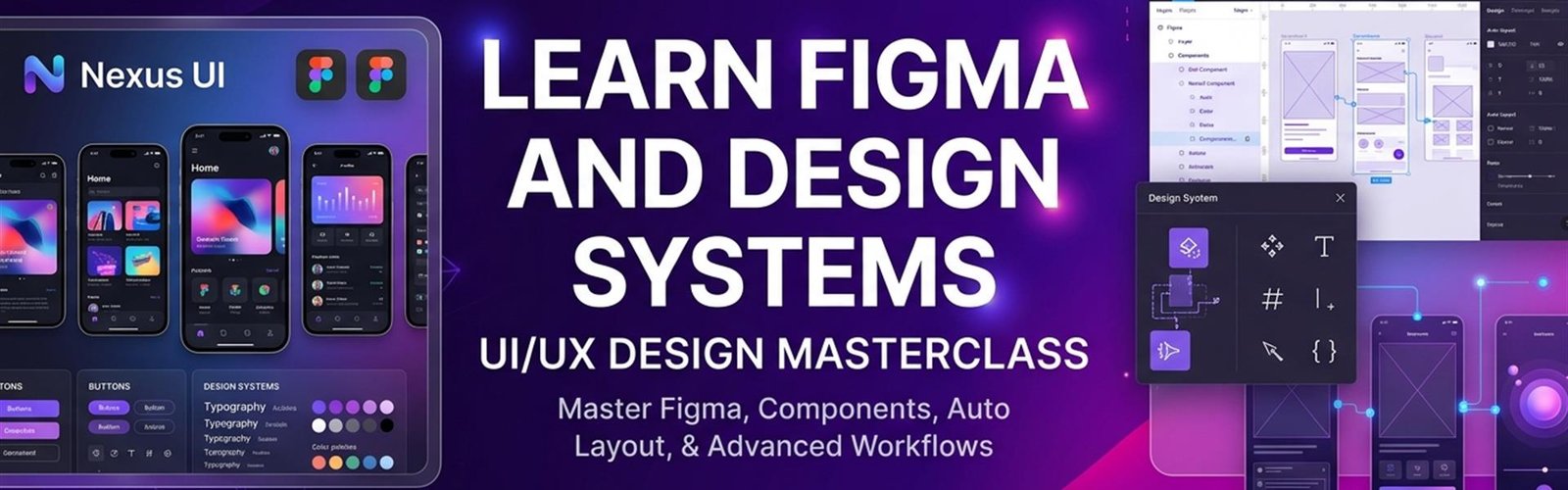 UI/UX Design Masterclass Promotion