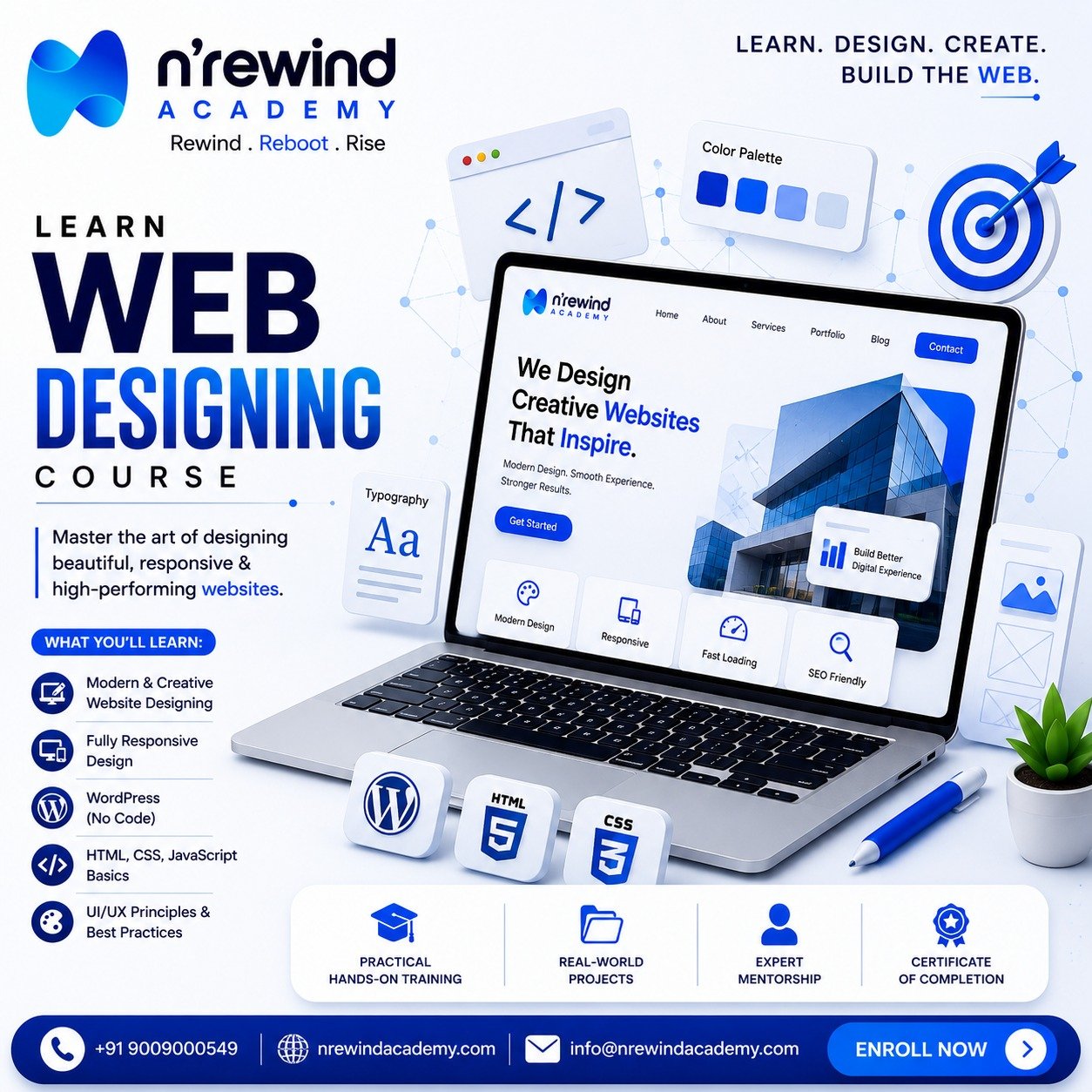 Web Designing & Front-End Development